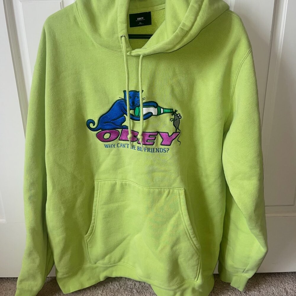 Obey 'Why Can't We Be Friends' Hoodie
